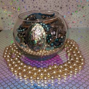 Mermaid themed Jewlry jar